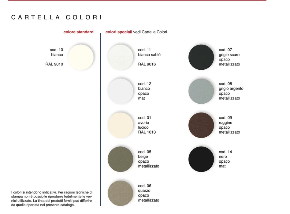 Termosifone radiatore di design in alluminio GLOBAL SEBINO 600