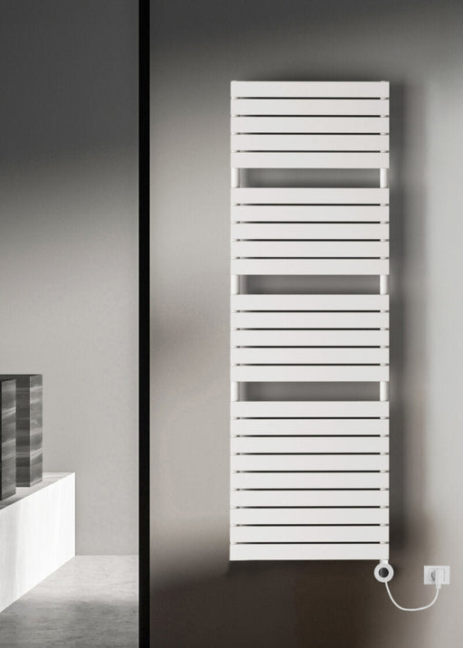 Scaldasalviette elettrico Cordivari DORY WiFi Tech bianco opaco