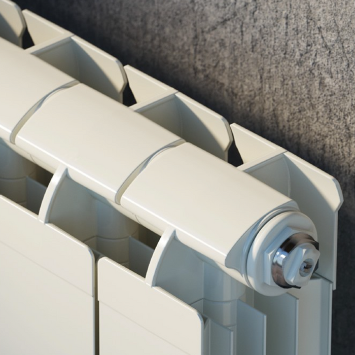 Radiatore Termosifone In Alluminio Interasse 350 VOX Bianco - Global - Foto 5