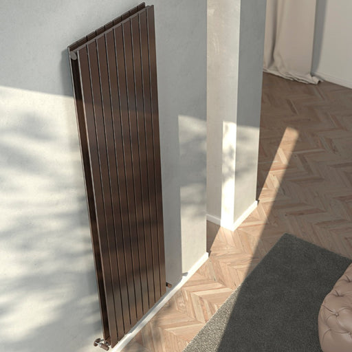 Radiatore verticale Cordivari Rosy Tandem  in acciaio, doppia colonna, finitura Bianco RAL 9010 o colorato secondo cartella colori