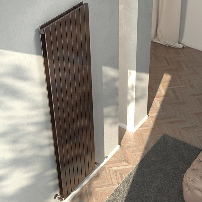 Radiatore verticale Cordivari Rosy Tandem  in acciaio, doppia colonna, finitura Bianco RAL 9010 o colorato secondo cartella colori