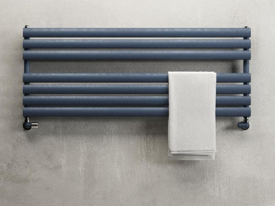 Scaldasalviette Termoarredo bagno bianco o colorato orizzontale SAMIRA WIDE CORDIVARI