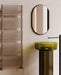 Scaldasalviette Cordivari KATIA VX in acciaio, design moderno ad alta resa termica, disponibile bianco o colorato per ambienti bagno eleganti.
