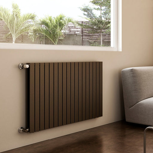 Radiatore verticale Cordivari Rosy Tandem  in acciaio, doppia colonna, finitura Bianco RAL 9010 o colorato secondo cartella colori