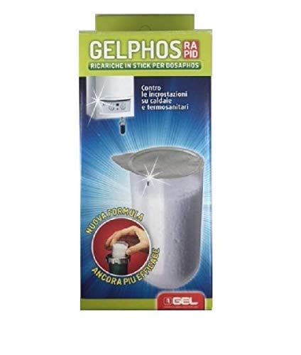 Gelphos Rapid Ricariche In Stick Per Decalcificatore Dosaphos Gel  Confezione Da 8 Cartucce Di Polifosfato