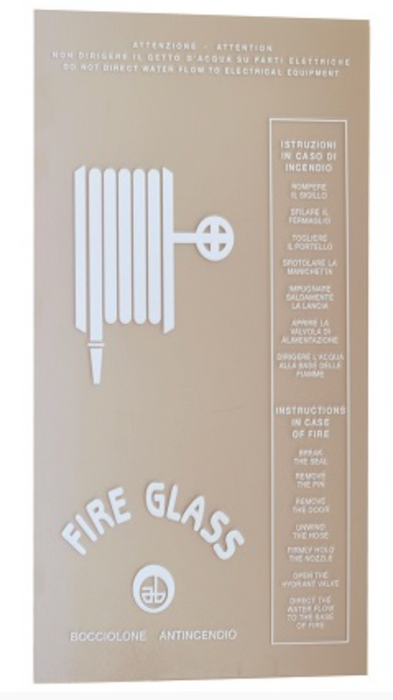 Lastra Di Ricambio SAFE-CRASH Per Cassetta Antincendio R.M.Manfredi - Misura D'incasso 32x53 Cm - Foto 1