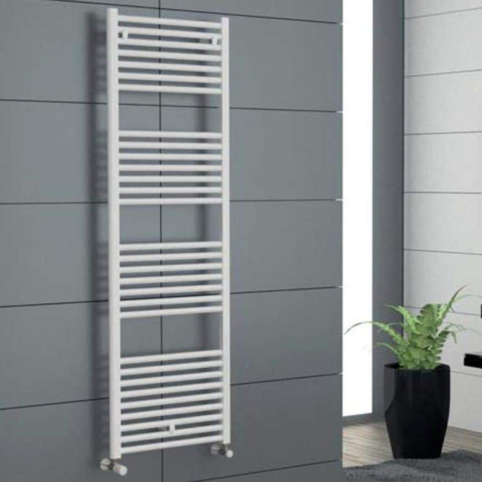 Scaldasalviette Elettrico Cromo 95x26cm 100W - Termostato WiFi, 8 Ganci, Controllo App E Vocale, Impermeabile - Foto 8