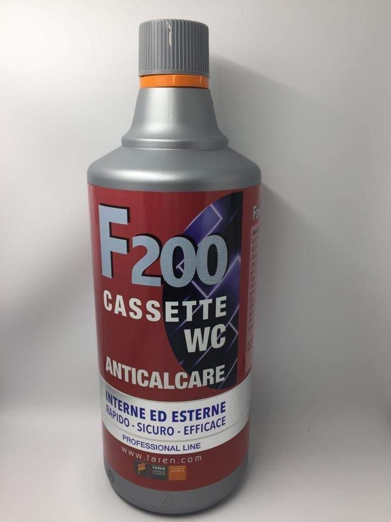 Faren F200 Trattamento Anticalcare Disincrostante cassette WC 1 LT